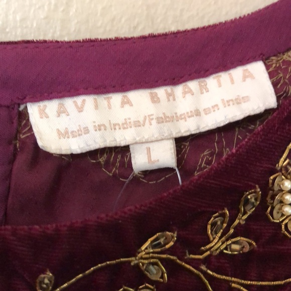 NWT Anthropologie Kavita Bhartia Mayelle Top - Picture 11 of 11